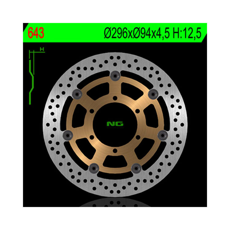 Ng Brake Disc Disque De Frein Ng Rond Semi Flottant Disques De