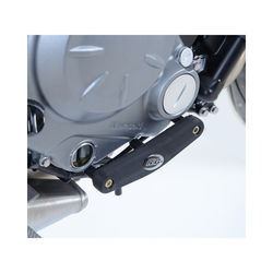 RG RACING Slider moteur droit R&G RACING noir Kawasaki Z650 - Protège moteur/carter Motokif