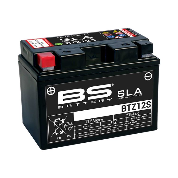 Bs Battery Batterie Btz S Sla Batteries Motokif