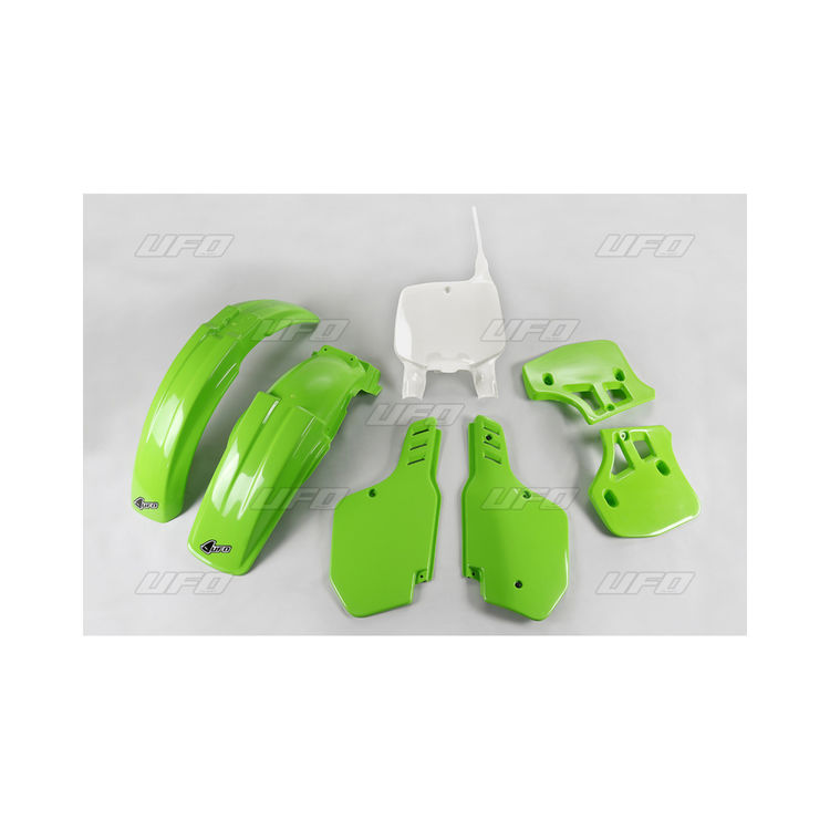 Ufo Kit Plastique Ufo Couleur Origine Kawasaki Kx Kit Plastique Motokif