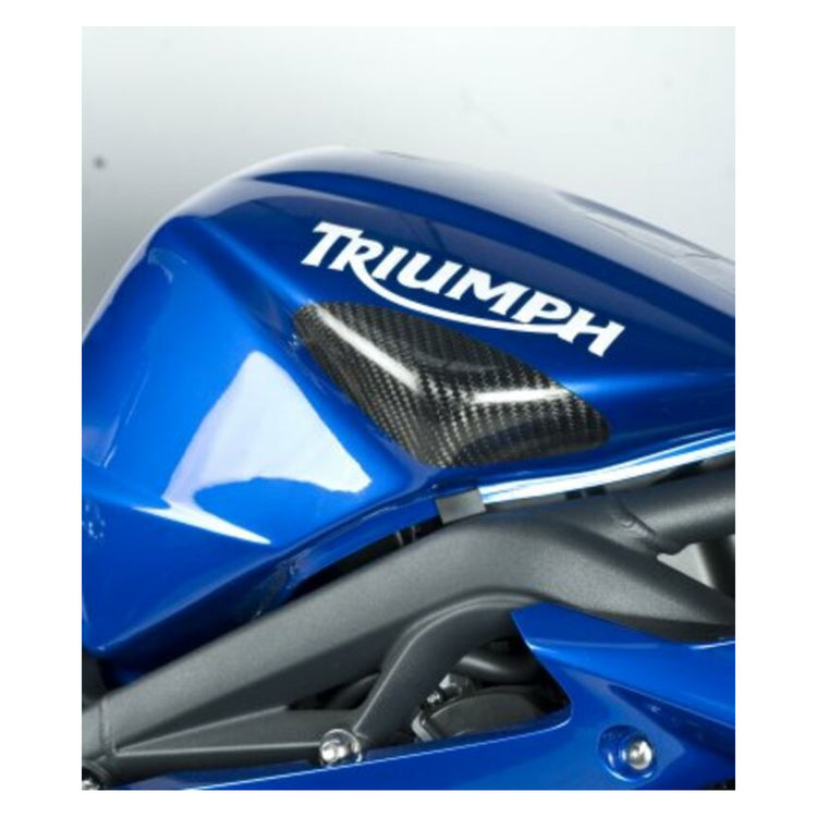 R&G RACING Sliders de réservoir R&G RACING carbone Triumph - Protection de réservoir Motokif